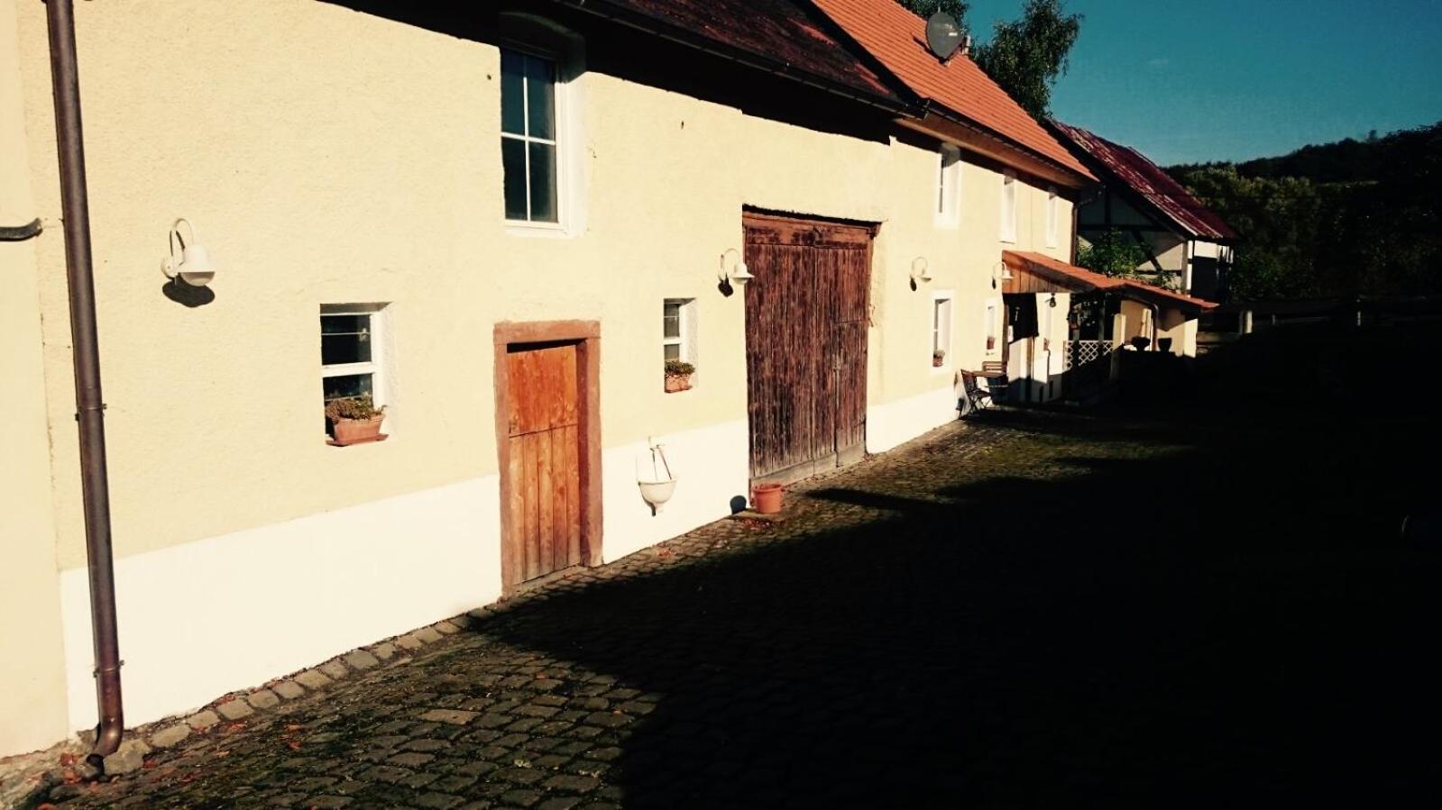 Ferienwohnung Schloessershof Borler Экстерьер фото